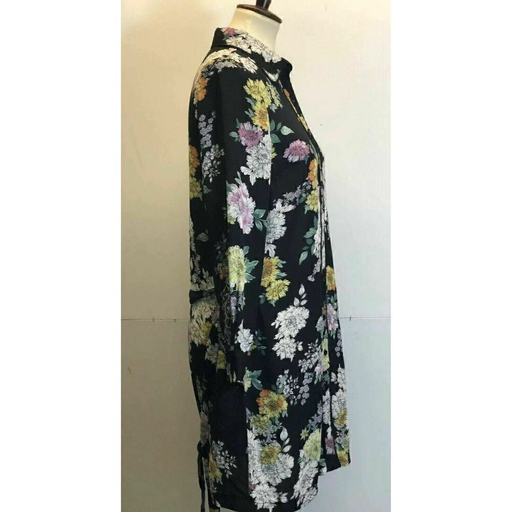 Maison Jules Womens Multicolor Floral-Dress S - Picture 3 of 12